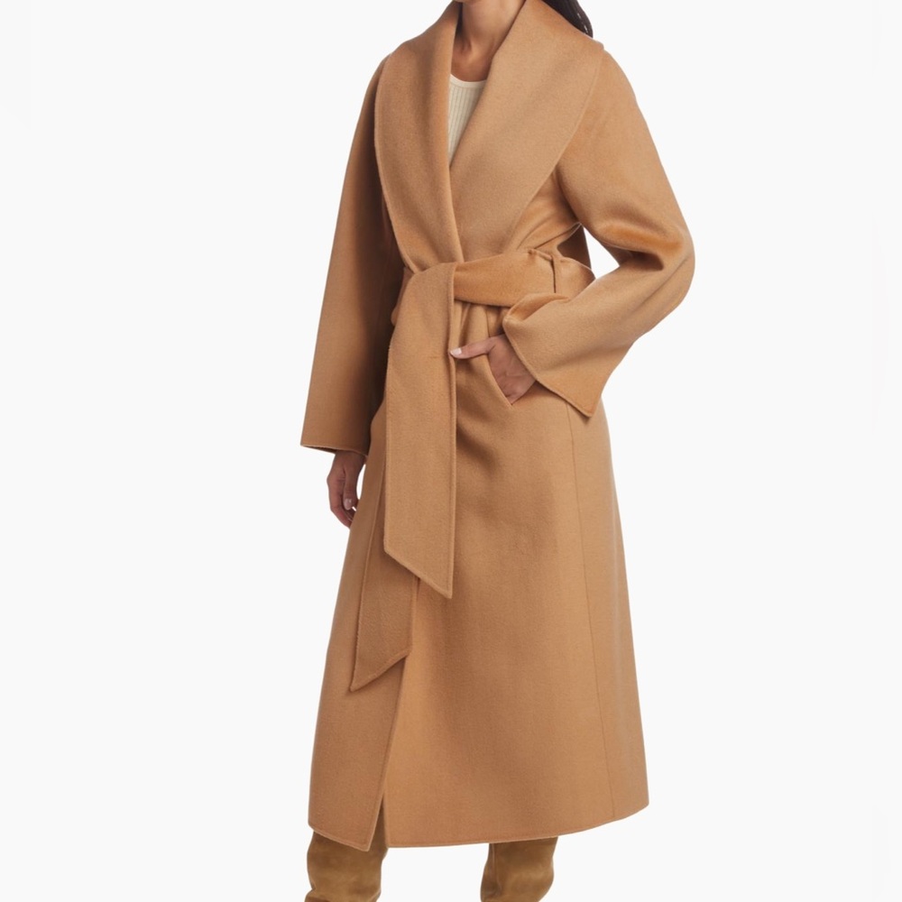 Grace Wrap Wool Coat - image 12